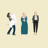 Women vector illustration