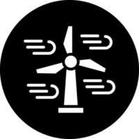 Wind Energy Vector Icon Design