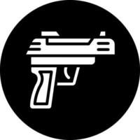 Army Gun Vector Icon Design