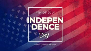 4e de juillet arrière-plan, indépendance jour, réunion Zoom un événement arrière-plan, un événement toile de fond, Etats-Unis vacances video