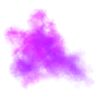 astratto artistico polvere dipingere. movimento di astratto rosa polvere. viola Fumo. acquerello macchiare. png