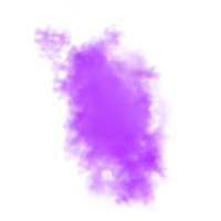 astratto artistico polvere dipingere. movimento di astratto rosa polvere. viola Fumo. acquerello macchiare. png