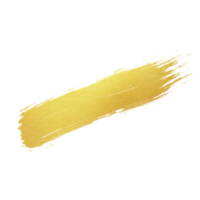 Gold glittering color brush stroke stain blot background png