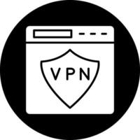 diseño de icono de vector vpn