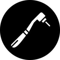 Dental Drill Vector Icon Design