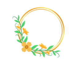 Flower Frame Background png