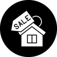 House Sale Vector Icon Design