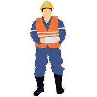 Mining industry workers ,good for graphic design resources. vector