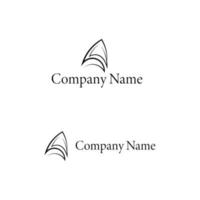 Free shark head logo vector