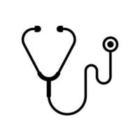 Stethoscope icon vector design templates on white background