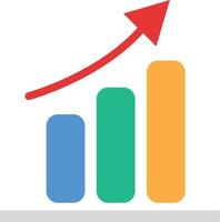 increase stats Illustration Vector