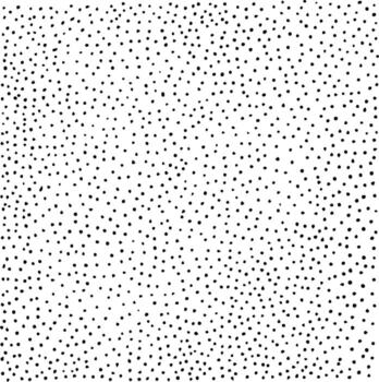 A background of large and small black dots on a white background vector