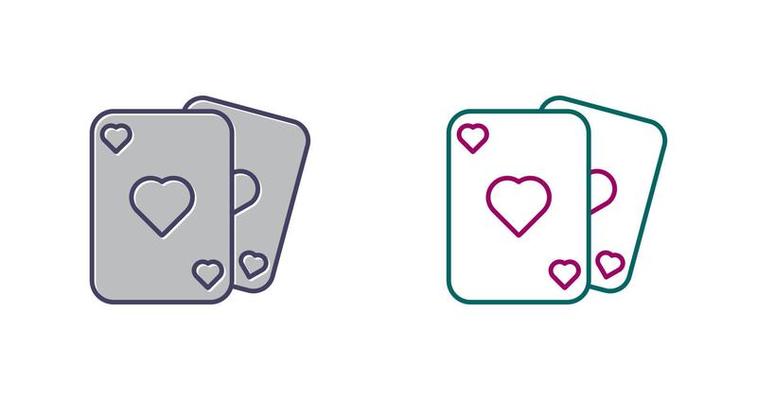 Cards Unique Vector Icon