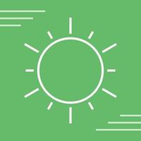 Sun Vector Icon