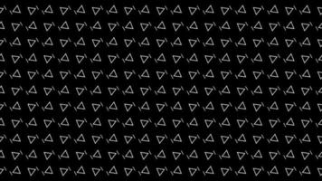 Abstract Triangle motion graphic pattern Background video