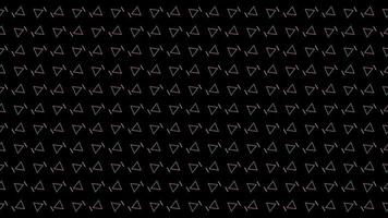 Abstract Triangle motion graphic pattern Background video