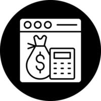 Budget Vector Icon Design