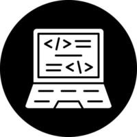 Coding Vector Icon Design