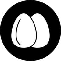 diseño de icono de vector de huevos