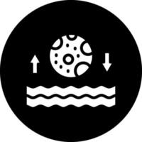 diseño de icono de vector de marea