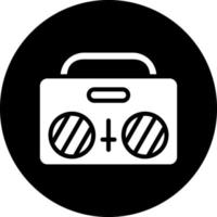 Boombox Vector Icon Design