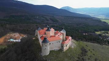 aereo orbitante Visualizza - sinistra di castello krasna horka video