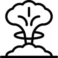 nuclear, explosion factory icon for download vector