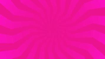 Pink Zig zag Sun burst vector background