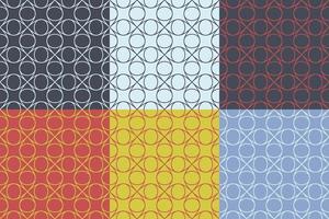 modern abstract geometric line seamless pattern vector