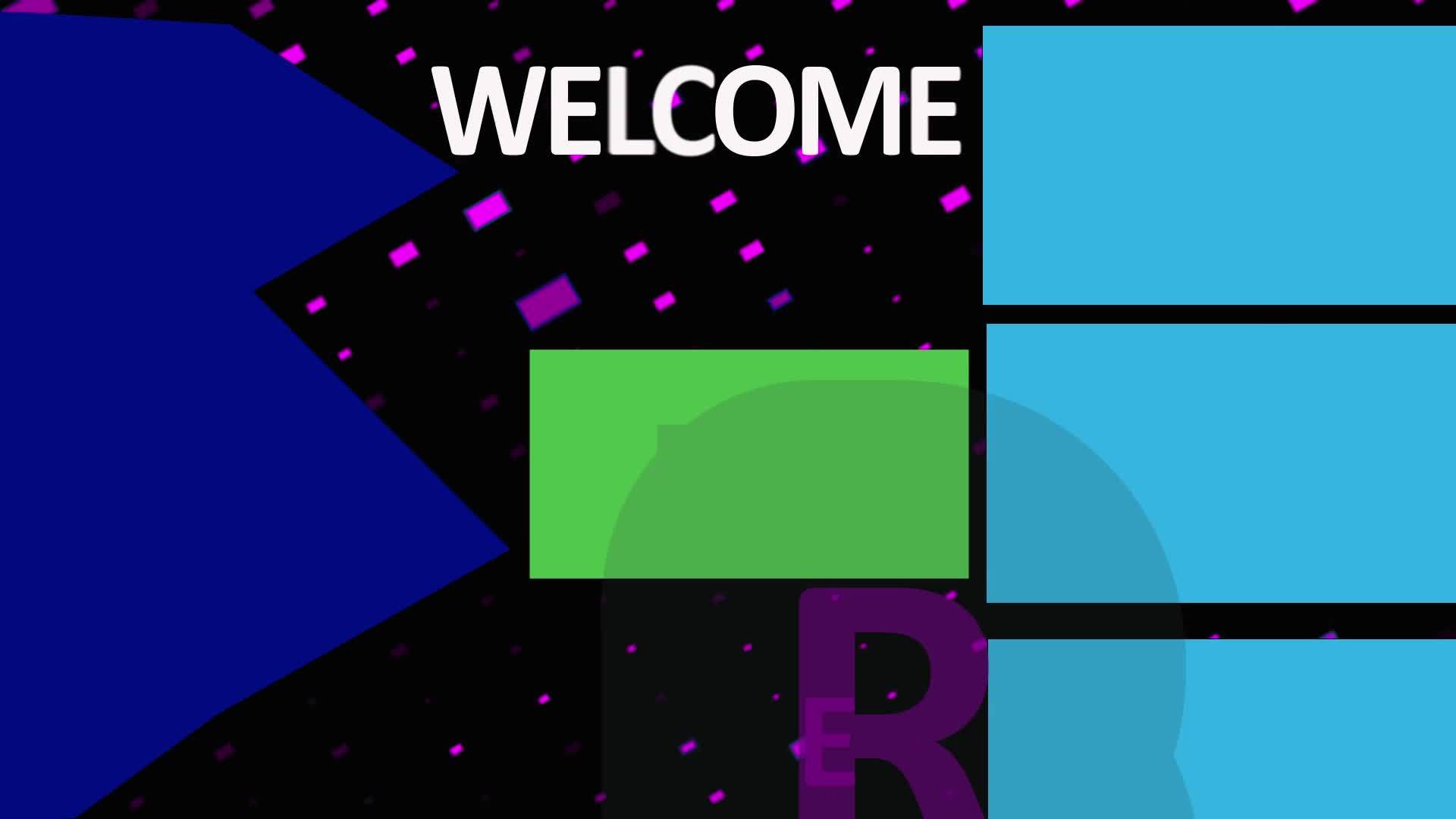 Summer with Dynamic Pink Pixels and Abstract Shape Graphic