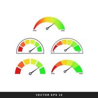 notification speedometer icon or symbol design vector