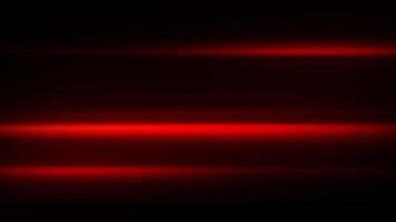 Loop abstract blurred red horizontal light line motion animation video