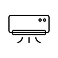 air conditioner icon vector design template simple and modern