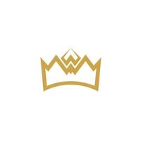 Crown Logo Vector Template design