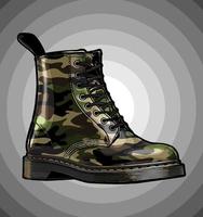 boot vector art for graphic design needs