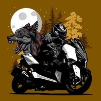 biker vector art