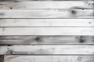White wooden plank texture background. photo