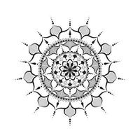 Mandala floral design vector