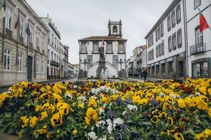 puntos de vista desde alrededor ponta delgada en sao miguel, azores foto