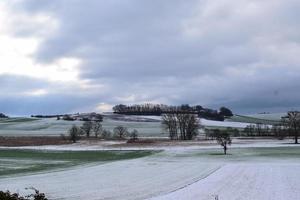 Snow Covered Eifel LAndscape photo