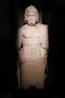 Statue in Istanbul Archaeological Museums, Istanbul, Turkey photo