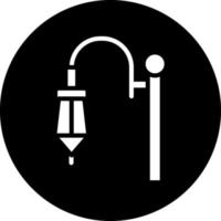 Street Lamp Vector Icon Design