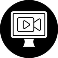 Live Stream Vector Icon Design