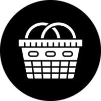 diseño de icono de vector de cesta de compras