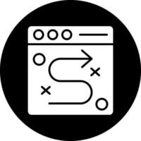 Digital Strategy Vector Icon Design