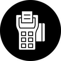 Pos Terminal Vector Icon Design