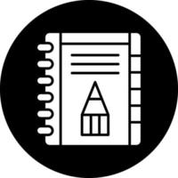 Sketchbook Vector Icon Design