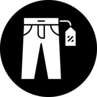 Pant Sale Vector Icon Design