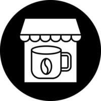 diseño de icono de vector de cafetería