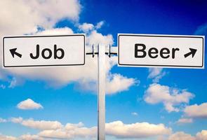 Beer or job photo